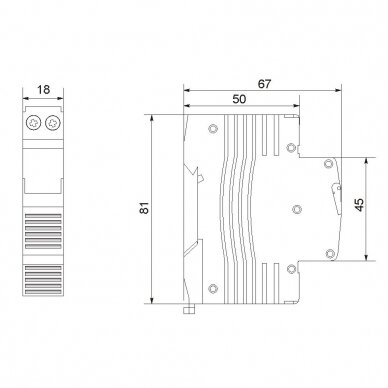 Modular electric bell | sound signal 12V | 8W | DIN | EVO FBE3 Promactor Baltic FBE012 1 Modular electric bell | sound signal 12V | 8W | DIN | EVO FBE3 Promactor Baltic FBE012 1