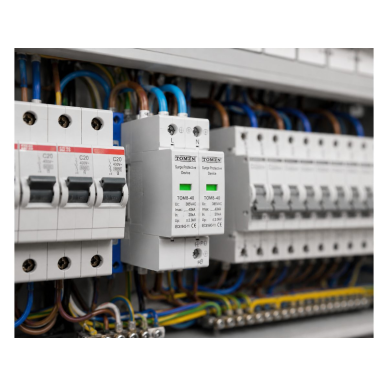 Modulaarne ülepinge kaitse 2P | 40kA | 385VAC | DIN 5