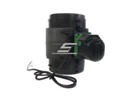 Motorizuota pavara oro sklendei | vėdinimo sistemai | su PE izoliacija | D300mm | 1Nm | 230V | su 1m kabeliu | plastikas 1