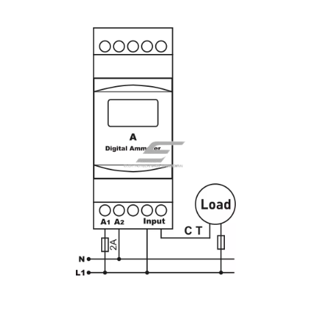 Digitaalne ampermeeter DIN siinile | 800/5A AC | 140–270V | ±1% | reaalajas jälgimine 3 Digitaalne ampermeeter DIN siinile | 800/5A AC | 140–270V | ±1% | reaalajas jälgimine 3