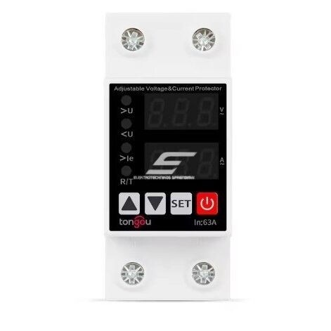 Modular | digital voltage and current monitoring | protection relay | 1-phase | 1-63A | 230V | DIN Modular | digital voltage and current monitoring | protection relay | 1-phase | 1-63A | 230V | DIN
