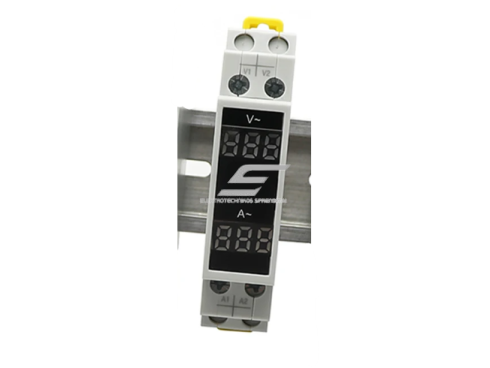 Modulinis | skaitmeninis elektros energijos voltmetras | ampermetras | 80-500VAC | 0-100A | DIN 2 Modulinis | skaitmeninis elektros energijos voltmetras | ampermetras | 80-500VAC | 0-100A | DIN 2
