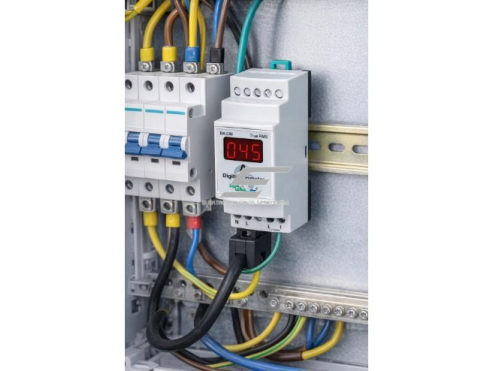 Skaitmeninis ampermetras ant DIN bėgelio | 800/5A AC | 140–270V | ±1% | realaus laiko stebėjimas 4