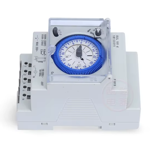 Modular time relay (timer) | 24h | programmable | mechanical | 16A | 230V | DIN 3 Modular time relay (timer) | 24h | programmable | mechanical | 16A | 230V | DIN 3