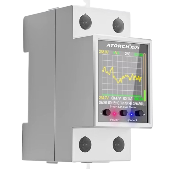 Modulaarsed | Digitaalne | Elektrienergia arvesti 100A | 1F | 230VAC | DIN 1 Modulaarsed | Digitaalne | Elektrienergia arvesti 100A | 1F | 230VAC | DIN 1