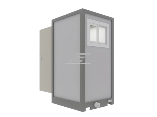Mobilus sanitarinis konteinerinis WC | tualetas su praustuvu | 1120x1220x2255mm 2