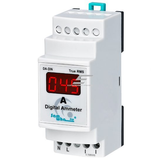 Digitaalne ampermeeter DIN siinile | 800/5A AC | 140–270V | ±1% | reaalajas jälgimine Digitaalne ampermeeter DIN siinile | 800/5A AC | 140–270V | ±1% | reaalajas jälgimine
