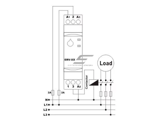 Modulinė laiko relė | laikmatis | su įjungimo uždelsimu | 0,1-3min | 5A | 150-260VAC / 24VAC/DC | DIN 1