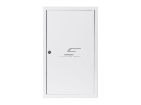 Modulinis elektros paskirstymo skydelis | dėžė | skydas | su spyna | 36 modulių | 310x520x220mm | virštinkinis | plieninis | IP31