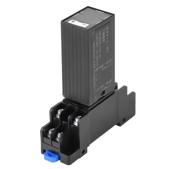 Digital intermediate relay with timer | 5A | 230V 1 Digital intermediate relay with timer | 5A | 230V 1