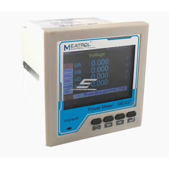 Multifunction Rogowski Recording Panel Power Meter | SD Card | Modbus RS485 | 96×96 mm | ME437-SD Multifunction Rogowski Recording Panel Power Meter | SD Card | Modbus RS485 | 96×96 mm | ME437-SD