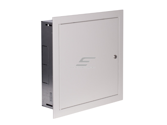 Modulinis elektros paskirstymo skydelis | dėžė | 36 modulių | su spyna | 480x480x127mm | potinkinis | plieninis | IP31 Modulinis elektros paskirstymo skydelis | dėžė | 36 modulių | su spyna | 480x480x127mm | potinkinis | plieninis | IP31