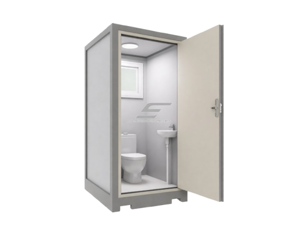Mobilus sanitarinis konteinerinis WC | tualetas su praustuvu | 1120x1220x2255mm 1