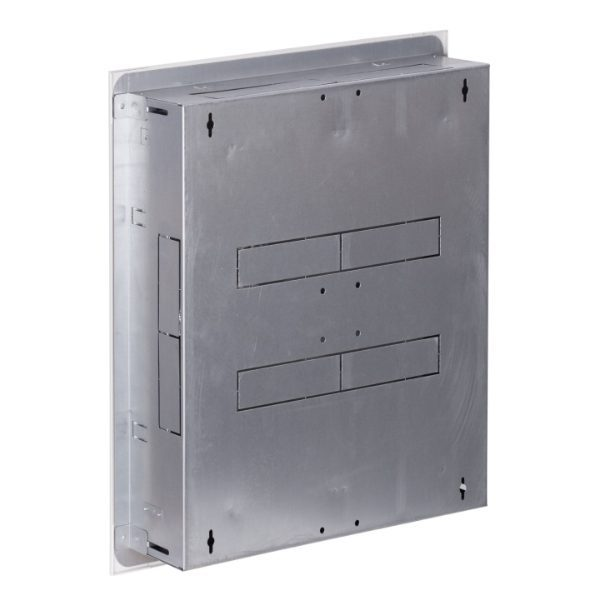 Modułowa rozdzielnica elektryczna | obudowa | 72 moduły | z zamkiem | 585x630x127 mm | podtynkowa | stalowa | IP31 2
