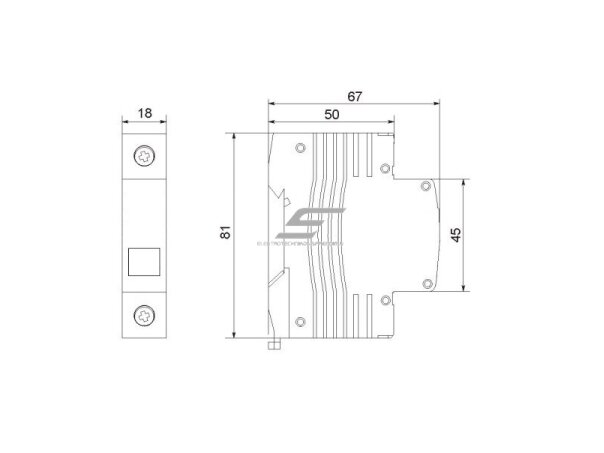 Modulinė indikacinė LED lemputė | raudona | 230V | IP20 | DIN | EVO FMI3 | Promfactor Baltic | FMIR230 | 4779040152326 1 Modulinė indikacinė LED lemputė | raudona | 230V | IP20 | DIN | EVO FMI3 | Promfactor Baltic | FMIR230 | 4779040152326 1