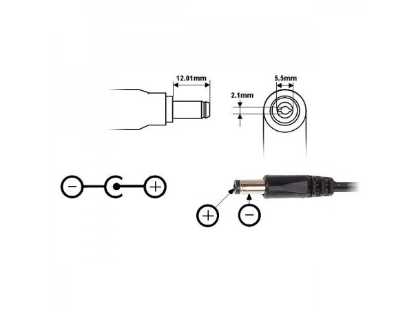 Impulsinis maitinimo šaltinis | 12W | 1A | 12VDC | 50x48x25mm | IP67 | PSC12010 | Pulsar 1
