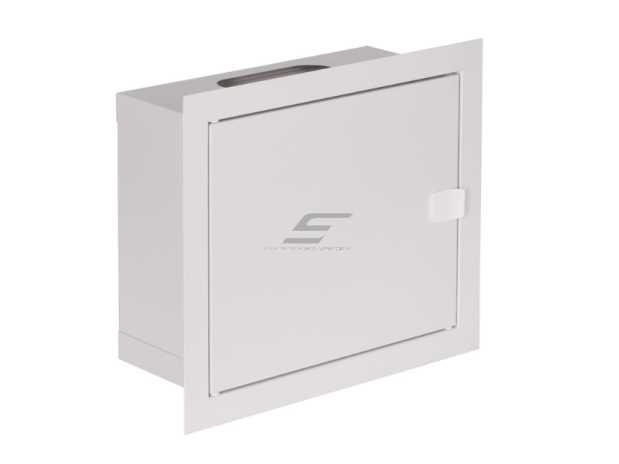 Modulinis elektros paskirstymo skydelis | dėžė | 6 modulių | 275x320x120mm | potinkinis | plieninis | IP31