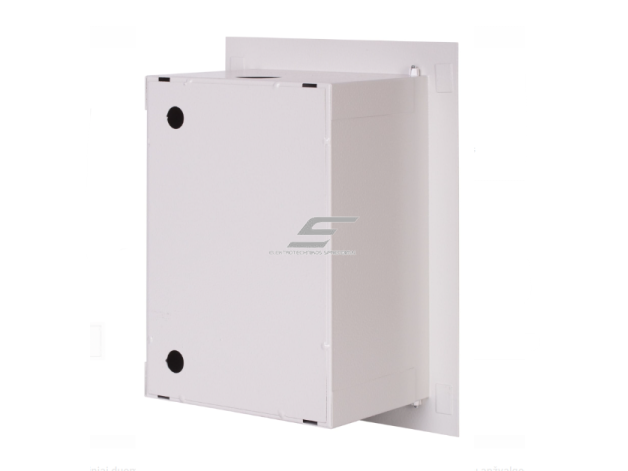 Modulinis elektros paskirstymo skydelis | dėžė | 6 modulių | 275x320x120mm | potinkinis | plieninis | IP31 2 Modulinis elektros paskirstymo skydelis | dėžė | 6 modulių | 275x320x120mm | potinkinis | plieninis | IP31 2