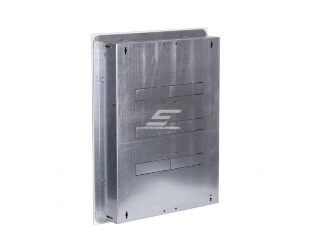 Modulinis elektros paskirstymo skydelis | dėžė | 96 modulių | su spyna | 585x790x127mm | potinkinis | plieninis | IP31  2