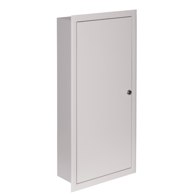 Modulārais elektro sadales skapis | kaste | 48 moduļi | ar slēdzeni | 320x655x120 mm | iebūvējams | tērauda | IP31