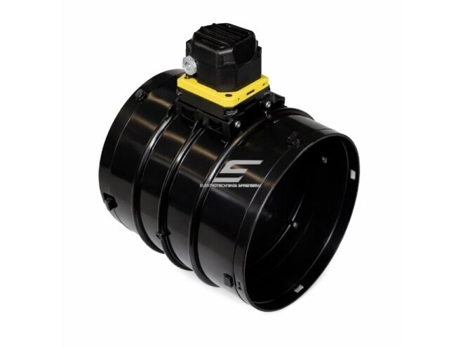 Motorizuota pavara oro sklendei | vėdinimo sistemai | su PE izoliacija | D200mm | 1Nm | 24V | su 1m kabeliu | plastikas Motorizuota pavara oro sklendei | vėdinimo sistemai | su PE izoliacija | D200mm | 1Nm | 24V | su 1m kabeliu | plastikas