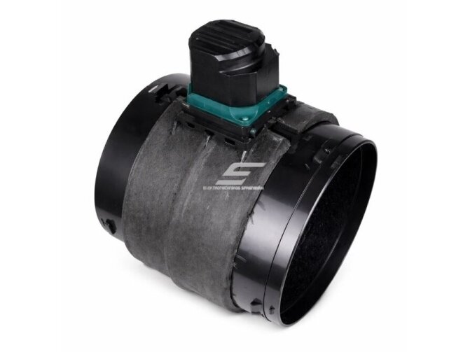 Motorizuota pavara oro sklendei | vėdinimo sistemai | su PE izoliacija | D400mm | 1Nm | 230V | su 1m kabeliu | plastikas