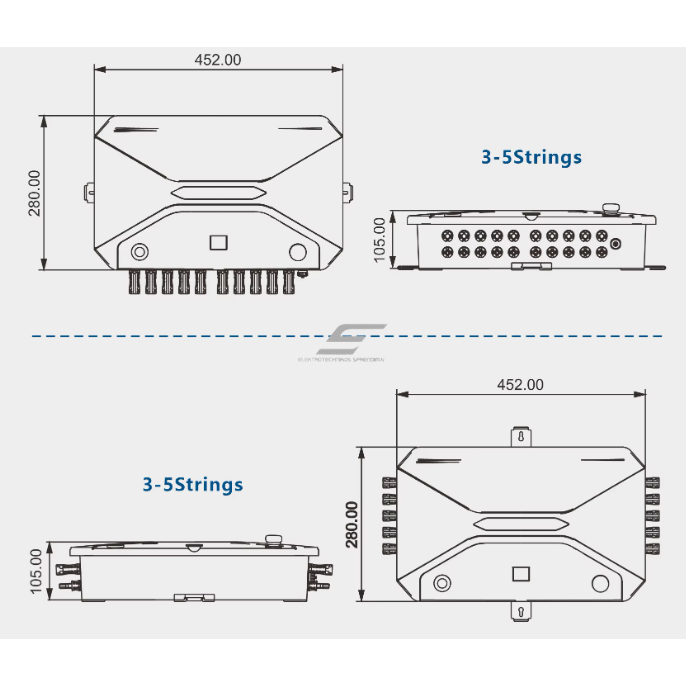 Awaryjny wyłącznik odłączający DC modułów fotowoltaicznych | wyłącznik Rapid Shutdown | 1500V DC | 26A | IP66 | 12P | WiFi 3 Awaryjny wyłącznik odłączający DC modułów fotowoltaicznych | wyłącznik Rapid Shutdown | 1500V DC | 26A | IP66 | 12P | WiFi 3