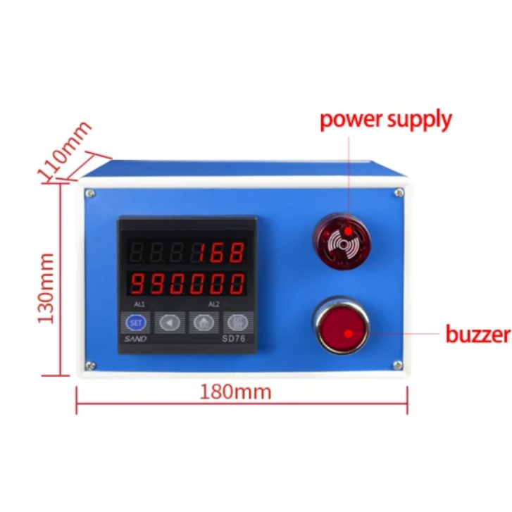 Panel | industrial | digital time relay (timer) | programmable | 5A | 250VAC/DC 4