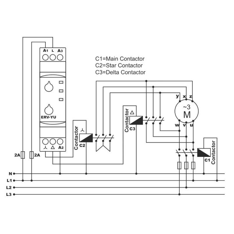 Modułowy przekaźnik czasowy | Timer | Do rozruchu silnika trójfazowego | 0,1-30s | 1-500ms | 5A | 150-260VAC / 24VAC/DC | DIN 3 Modułowy przekaźnik czasowy | Timer | Do rozruchu silnika trójfazowego | 0,1-30s | 1-500ms | 5A | 150-260VAC / 24VAC/DC | DIN 3