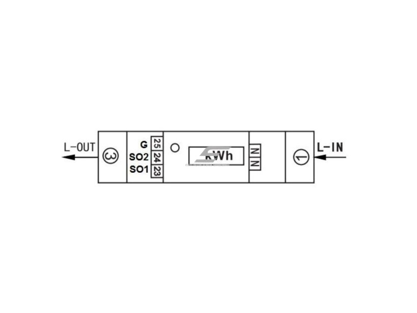 Modulinis | skaitmeninis | multifuncinis elektros energijos skaitiklis | 1F | 0,25~5(100)A | 230V | skaičiai rodomi vertikaliai eilutėje | saulės sistemai | MID | DIN 5 Modulinis | skaitmeninis | multifuncinis elektros energijos skaitiklis | 1F | 0,25~5(100)A | 230V | skaičiai rodomi vertikaliai eilutėje | saulės sistemai | MID | DIN 5