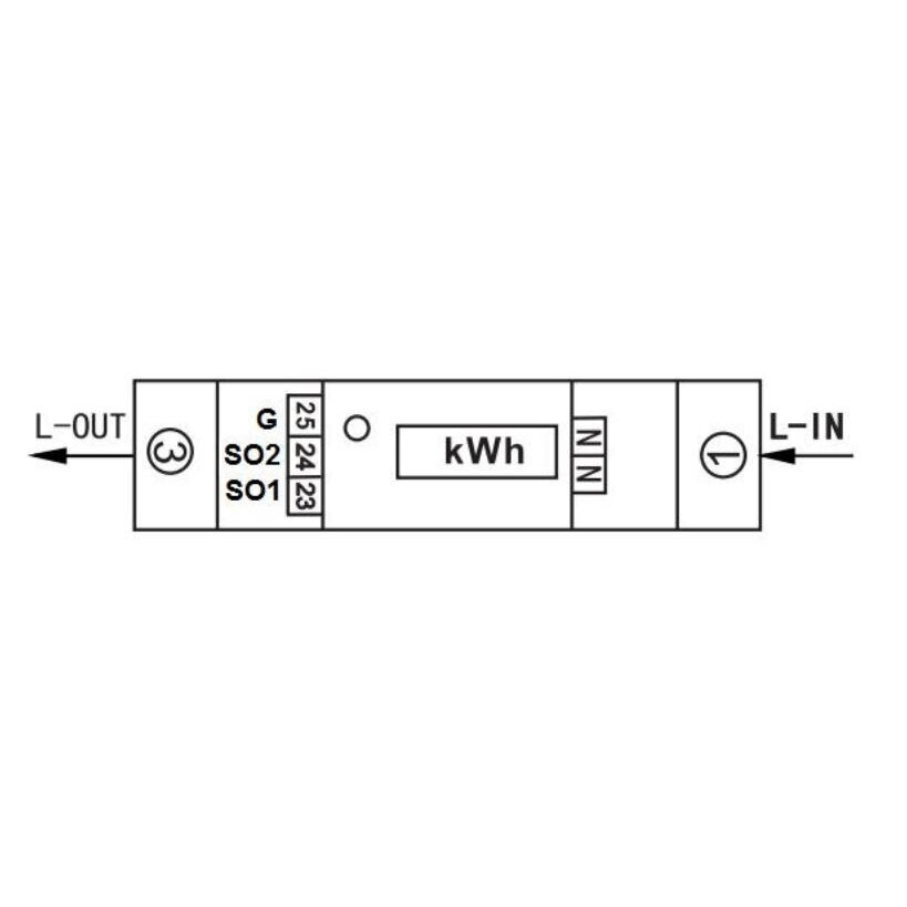 Modułowy | cyfrowy | wielofunkcyjny licznik energii elektrycznej | jednofazowy | 0,25~5(100)A | 230V | wartości wyświetlane w pionowym rzędzie | MID | szyna DIN 5 Modułowy | cyfrowy | wielofunkcyjny licznik energii elektrycznej | jednofazowy | 0,25~5(100)A | 230V | wartości wyświetlane w pionowym rzędzie | MID | szyna DIN 5