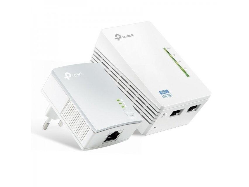 Internetas per 230V elektros tinklą | Powerline | 600Mbit/s | RJ45 | Wi-Fi 300Mbit/s | TP-LINK | TL-WPA4220KIT Internetas per 230V elektros tinklą | Powerline | 600Mbit/s | RJ45 | Wi-Fi 300Mbit/s | TP-LINK | TL-WPA4220KIT