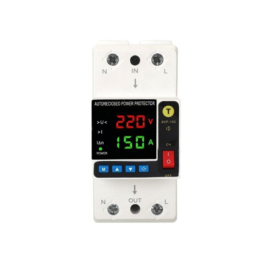 Modulārs | digitāls | daudzfunkcionāls sprieguma | strāvas kontroles | noplūdes strāvas aizsardzības relejs | ar automātisku atkārtotu ieslēgšanu | 1-100A | 110V/230V | DIN Modulārs | digitāls | daudzfunkcionāls sprieguma | strāvas kontroles | noplūdes strāvas aizsardzības relejs | ar automātisku atkārtotu ieslēgšanu | 1-100A | 110V/230V | DIN