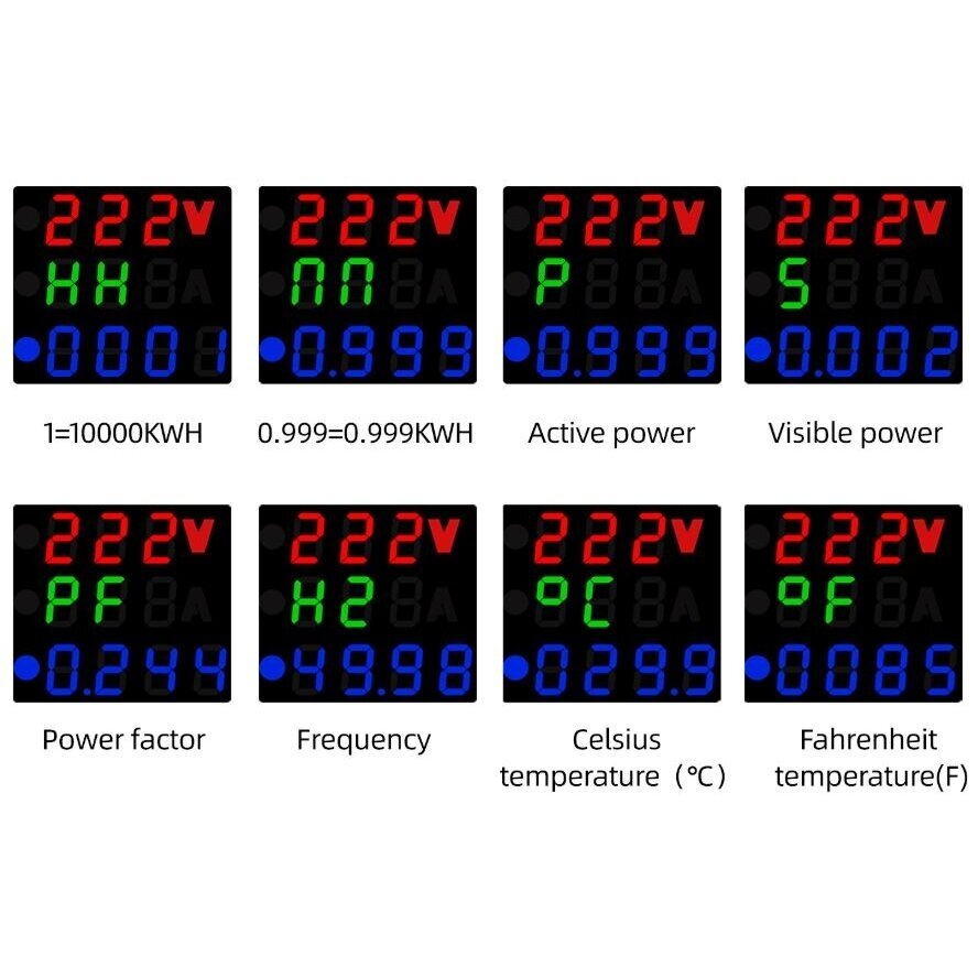 Modular | digital | multifunctional voltage | current control | protection relay | 63A | 230V | DIN | ESTVPS1-63S 3 Modular | digital | multifunctional voltage | current control | protection relay | 63A | 230V | DIN | ESTVPS1-63S 3