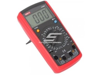 Multimetras su talpos matavimu | įtampos | diodų tikrinimu | 200mV-1000VDC | 2-750VAC | 200µA-10A | UNI-T | UT39A | 6935750539019 Multimetras su talpos matavimu | įtampos | diodų tikrinimu | 200mV-1000VDC | 2-750VAC | 200µA-10A | UNI-T | UT39A | 6935750539019