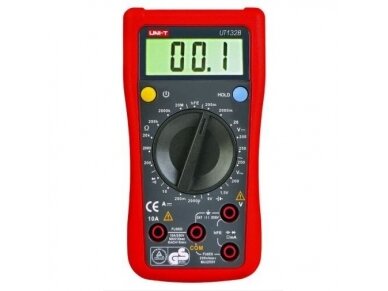 Multimetras su itampos | diodų tikrinimu | 200mV-250VAC/DC | CATIII | UNI-T | UT132B | 6935750513224 Multimetras su itampos | diodų tikrinimu | 200mV-250VAC/DC | CATIII | UNI-T | UT132B | 6935750513224