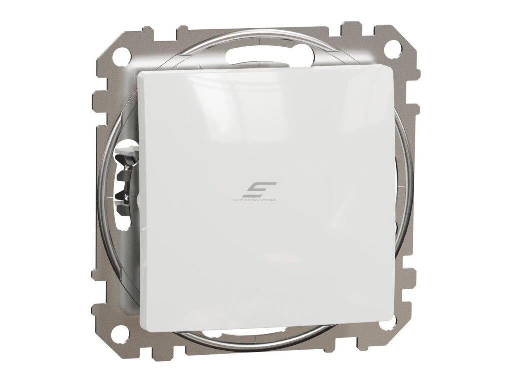Mygtukinis jungiklis | 10A | potinkinis | IP20 | baltas | Sedna Design | Schneider Electric | SDD111111