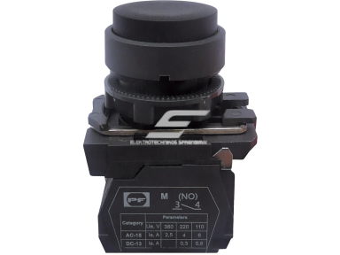 Mygtukas | 22mm | 0,3-8A | 48-400VAC/24-220VDC | 1NO | juodas | IP40 | Promfactor Baltic | FP PCPB bl Pl | 4779040158373 Mygtukas | 22mm | 0,3-8A | 48-400VAC/24-220VDC | 1NO | juodas | IP40 | Promfactor Baltic | FP PCPB bl Pl | 4779040158373