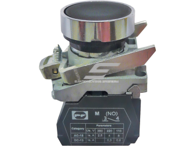 Mygtukas | 22mm | 0,3-8A | 48-400VAC/24-220VDC | 1NO | juodas | IP40 | Promfactor Baltic | FP PCP bl | 4779040152364