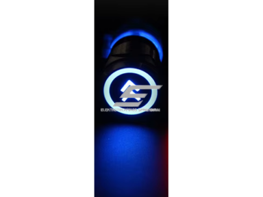 Mygtukas | 22mm | 230V | 1NO | mėlynas | su LED pašvietimu | su dvigubos rodyklės simboliu | IP65 Mygtukas | 22mm | 230V | 1NO | mėlynas | su LED pašvietimu | su dvigubos rodyklės simboliu | IP65