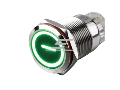 Mygtukas | 22mm | 230V | 1NO | žalias | su LED pašvietimu | su minuso „-“ simboliu | IP65 Mygtukas | 22mm | 230V | 1NO | žalias | su LED pašvietimu | su minuso „-“ simboliu | IP65