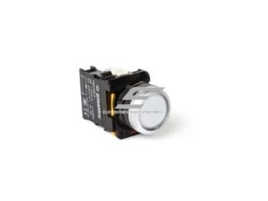 Mygtukas | 22mm | 1NO | baltas | be pašvietimo | PB0-AA11 Mygtukas | 22mm | 1NO | baltas | be pašvietimo | PB0-AA11