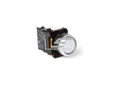 Mygtukas | 22mm | 24V | 1NO | baltas | su pašvietimu | PB0-AW31B5 Mygtukas | 22mm | 24V | 1NO | baltas | su pašvietimu | PB0-AW31B5
