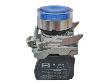 Mygtukas | 22mm | 24V | 1NO | mėlynas | su pašvietimu | IP40 | Promfactor Baltic | FP PCPI blue24 | 4779040158458 Mygtukas | 22mm | 24V | 1NO | mėlynas | su pašvietimu | IP40 | Promfactor Baltic | FP PCPI blue24 | 4779040158458