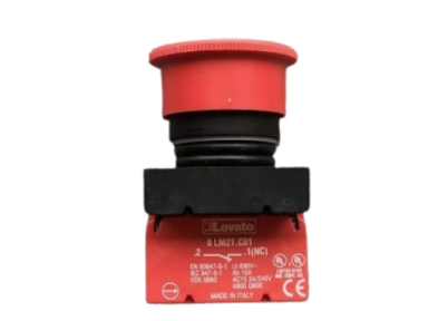 Mygtukas | avarinio sustabdymo | EMERGENCY STOP | grybas | 230V | 10A | IP65 | 8 LM2T.C01 Lovato Mygtukas | avarinio sustabdymo | EMERGENCY STOP | grybas | 230V | 10A | IP65 | 8 LM2T.C01 Lovato