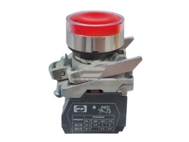Mygtukas | 22mm | 110V | 1NC | raudonas | su LED pašvietimu | IP40 | Promfactor Baltic | FP PCPI r24 | 4779040158311 Mygtukas | 22mm | 110V | 1NC | raudonas | su LED pašvietimu | IP40 | Promfactor Baltic | FP PCPI r24 | 4779040158311