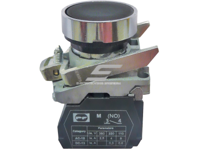 Mygtukas | 22mm | 0,3-8A | 48-400VAC/24-220VDC | 1NO | juodas | IP40 | Promfactor Baltic | FP PCP bl | 4779040152364 Mygtukas | 22mm | 0,3-8A | 48-400VAC/24-220VDC | 1NO | juodas | IP40 | Promfactor Baltic | FP PCP bl | 4779040152364