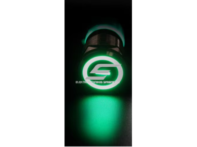Mygtukas | 22mm | 230V | 1NO | žalias | su LED pašvietimu | su minuso „-“ simboliu | IP65 1 Mygtukas | 22mm | 230V | 1NO | žalias | su LED pašvietimu | su minuso „-“ simboliu | IP65 1