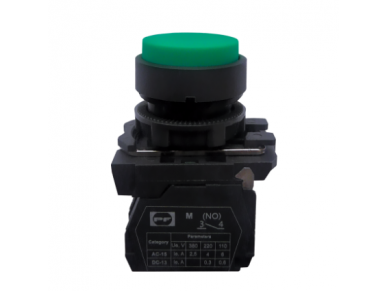 Mygtukas | 22mm | 0,3-8A | 48-400VAC/24-220VDC | 1NO | žalias | plastikinis | IP40 | Promfactor Baltic | FP PCB gr PI | 4779040157932 Mygtukas | 22mm | 0,3-8A | 48-400VAC/24-220VDC | 1NO | žalias | plastikinis | IP40 | Promfactor Baltic | FP PCB gr PI | 4779040157932