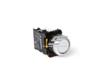 Mygtukas | 22mm | 1NO | baltas | be pašvietimo | PB0-AA11 Mygtukas | 22mm | 1NO | baltas | be pašvietimo | PB0-AA11